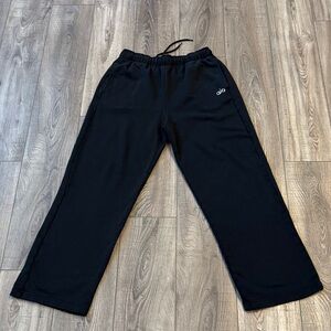 Alo accolade Black Sweatpants, size medium